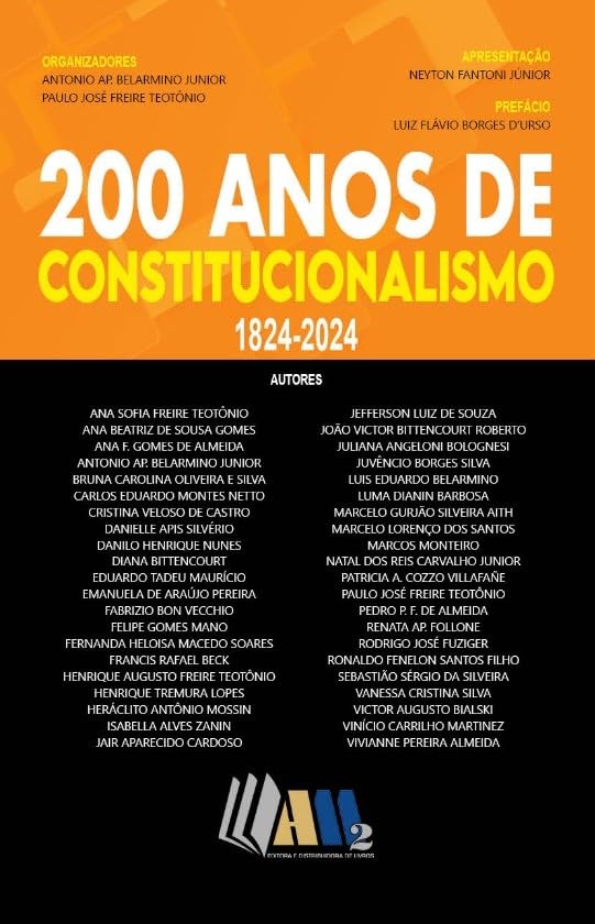Capa da obra 200 anos de constitucionalismo