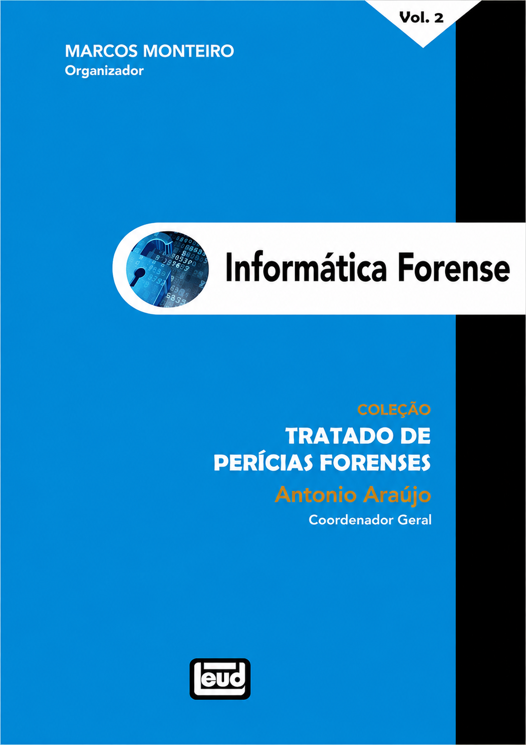 Capa da obra Informática Forense